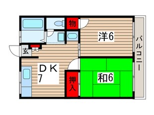 シティハイムビレッジの物件間取画像